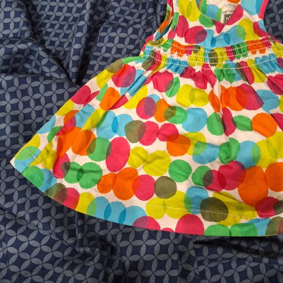 dress color dots carters newborn - Picture 2 of 7